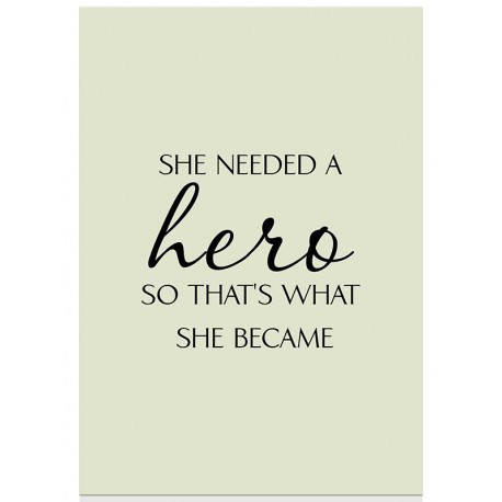 Постер "Hero"