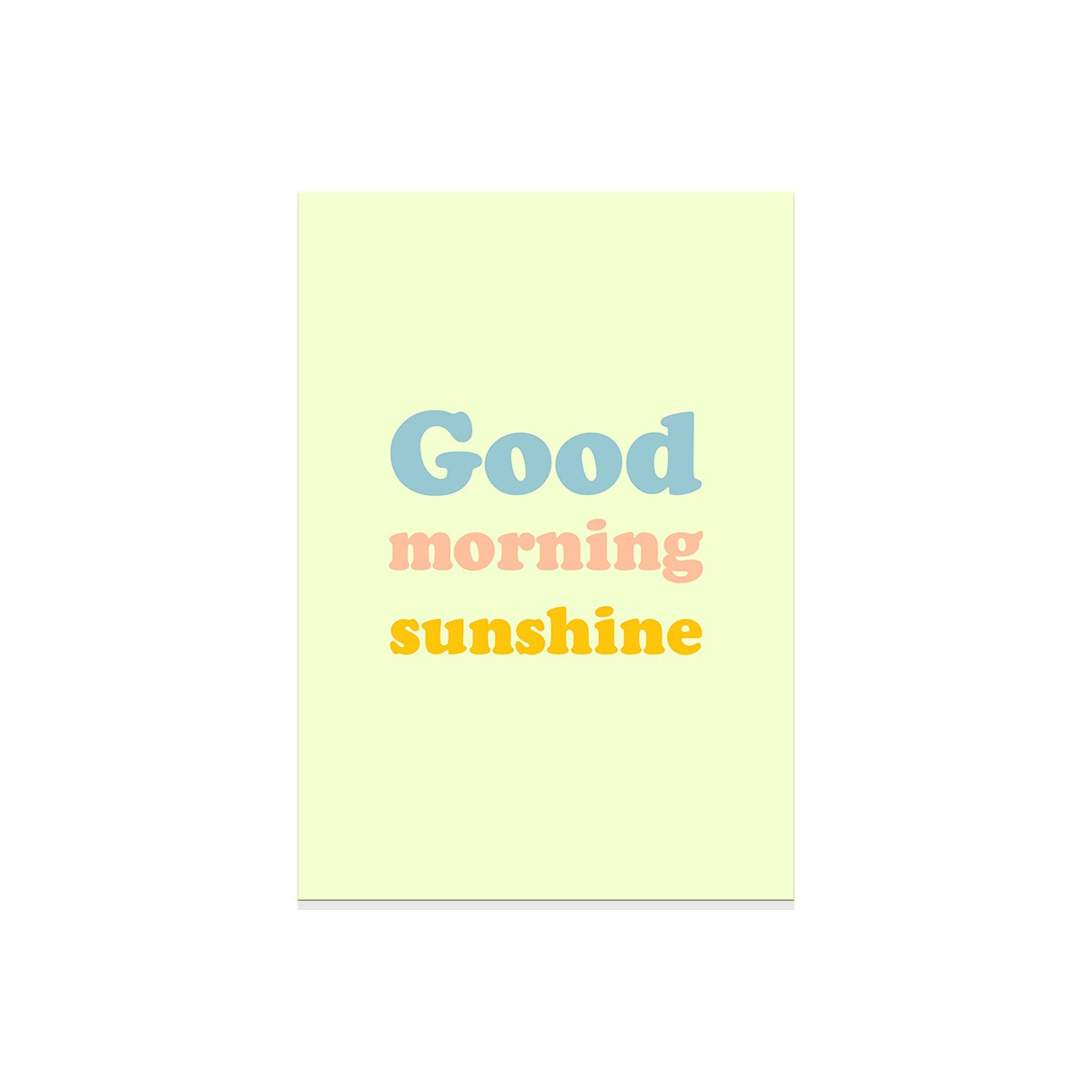 Постер "Sunshine"