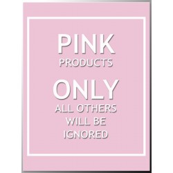 Постер "Pink Only"