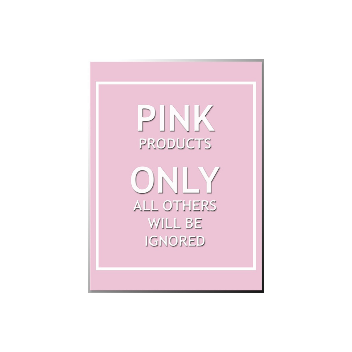 Постер "Pink Only"