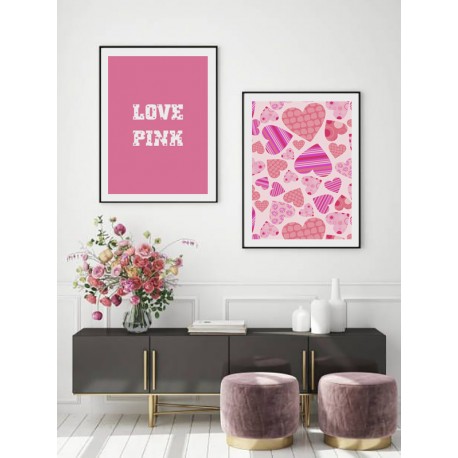 Постер "Love pink"
