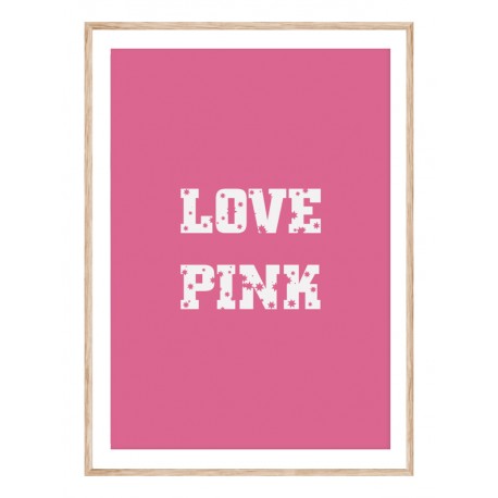 Постер "Love pink"