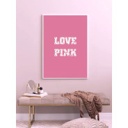 Постер "Love pink"