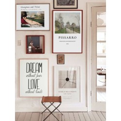 Постер "Дорога в Версаль, Лувесьєн. Каміль Піссарро"