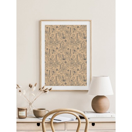 Постер "Floral pattern"