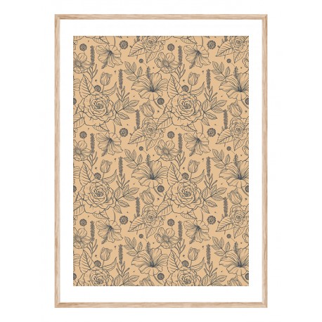 Постер "Floral pattern"