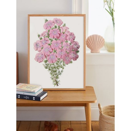Постер в рамці "Flowers. Botany"
