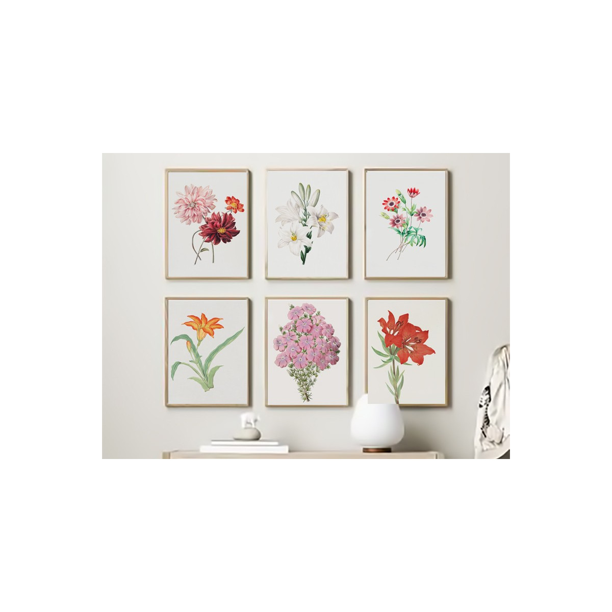 Комплект постерів в рамках "Flowers. Botany"