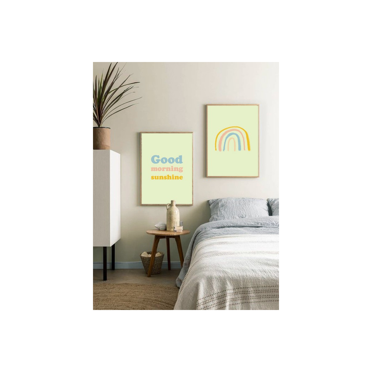 Комплект постеров в рамках "Rainbow"