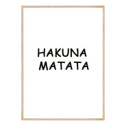 Комплект постерів в рамках "Hakuna Matata"