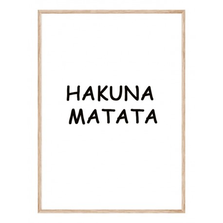 Комплект постерів в рамках "Hakuna Matata" Комплект постерів в рамках "Hakuna Matata"