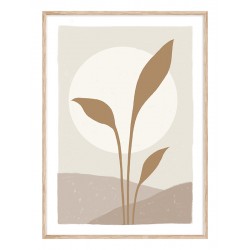 Комплект постеров в рамках "Leaf"