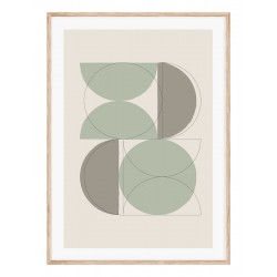 Комплект постерів в рамках "Mint Art"