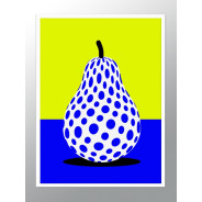 Комплект постеров в рамках "Yellow-blue"