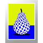 Комплект постеров в рамках "Yellow-blue"