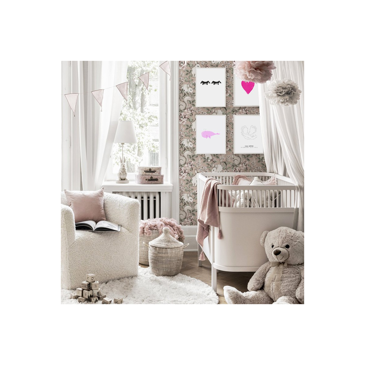 Комплект постерів в рамках "Baby"