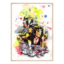 Постер в рамке "Pulp Fict"