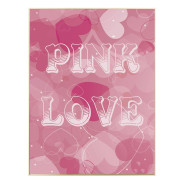 Постер в рамке "Pink love"