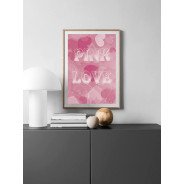 Постер в рамці "Pink love"