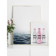 Постер в рамке "Pink love"