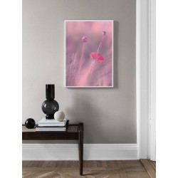 Постер в рамке "Pink love"