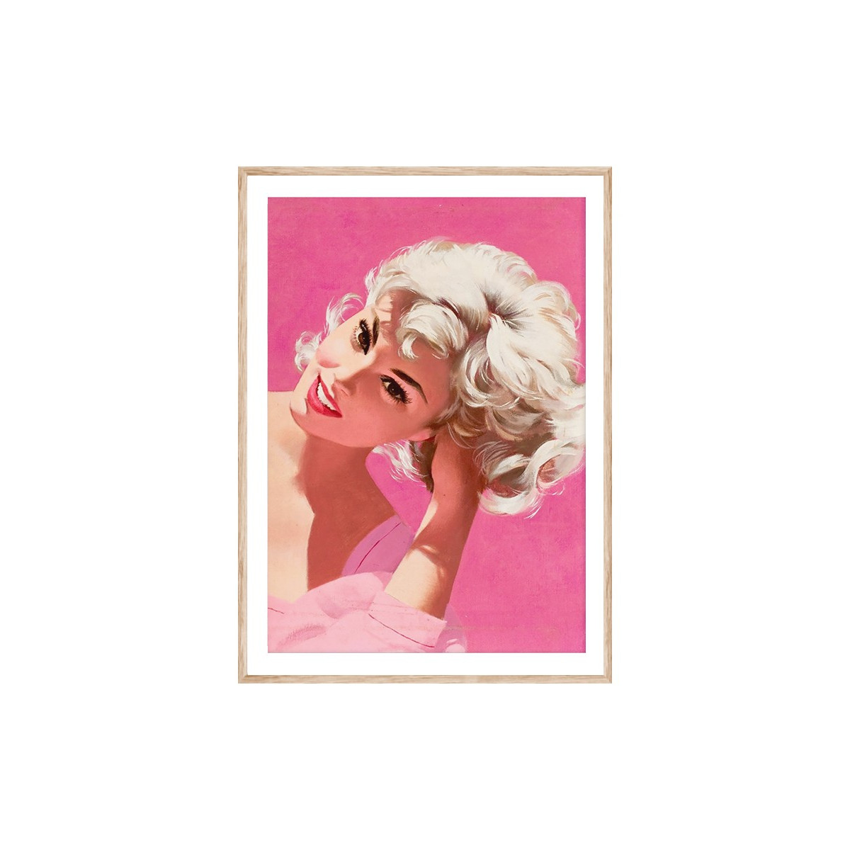 Постер в рамке "Pink"