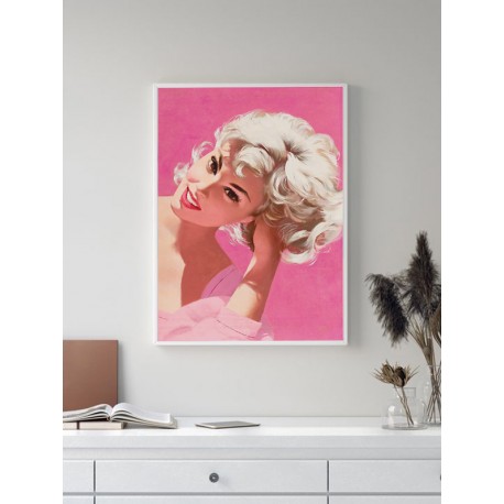 Постер в рамке "Pink"