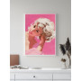 Постер в рамке "Pink"