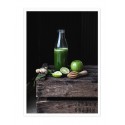 Постер в рамке "Green apple"