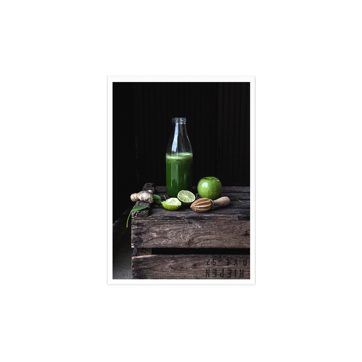 Постер в рамці "Green apple"