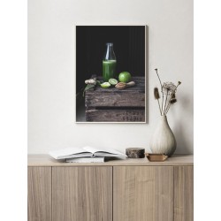 Постер в рамке "Green apple"