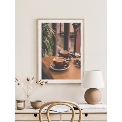 Постер в рамке "Coffee"