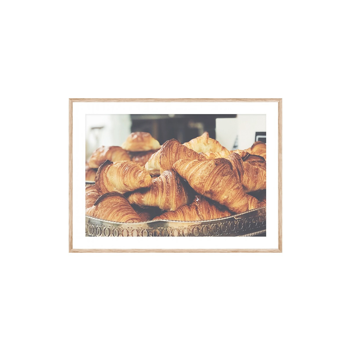 Постер в рамке "Croissants"