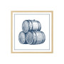 Постер в рамці "Barrels"