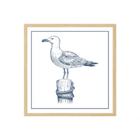 Постер в рамке "Gull"