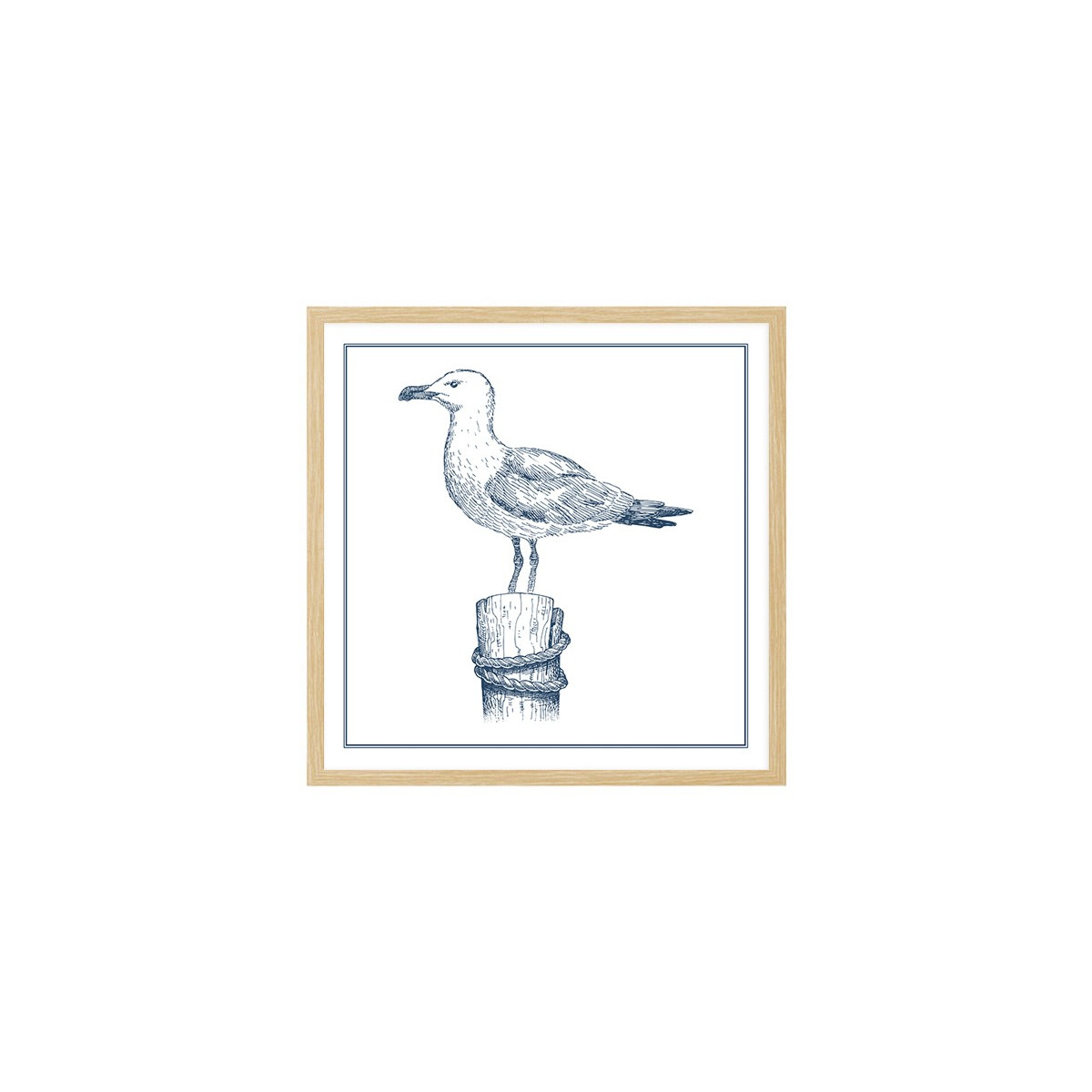 Постер в рамке "Gull"