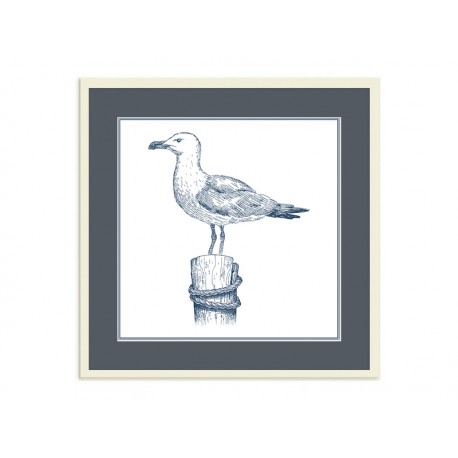 Постер в рамке "Gull"