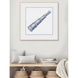 Постер в рамці "Spyglass"