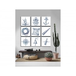 Постер в рамці "Treasure map"