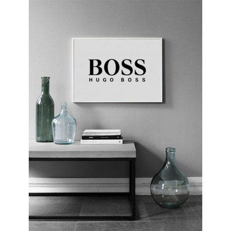 Постер в рамке "Boss"