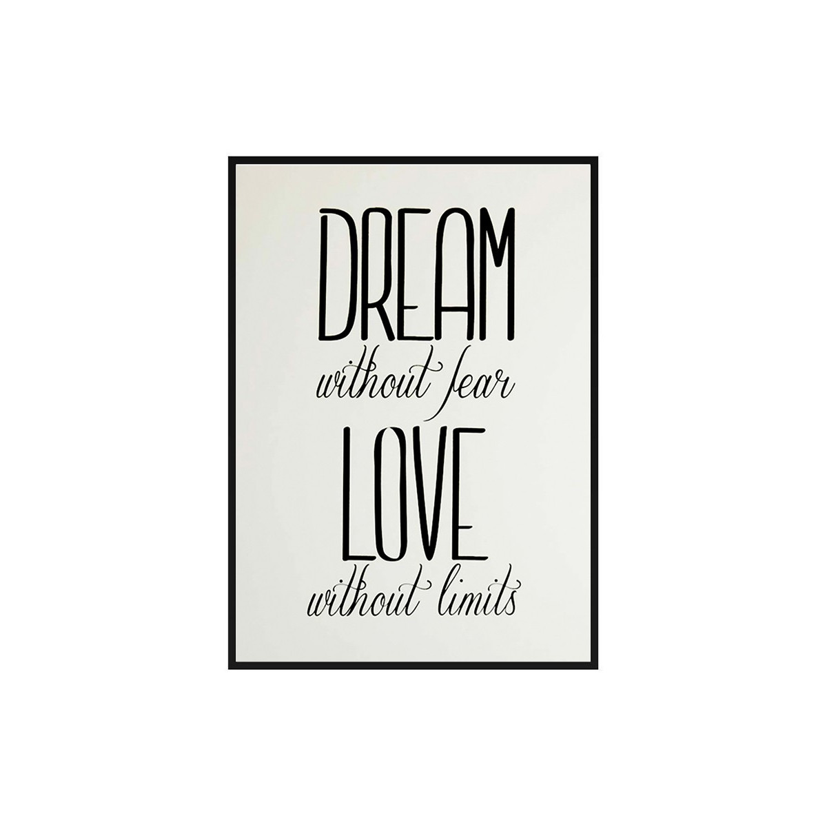 Постер в рамке "Dream"