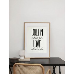 Постер в рамці "Dream"