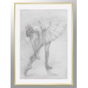 Постер в рамке "Ballerina"