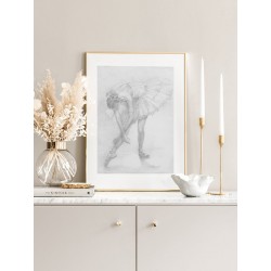 Постер в рамці "Ballerina"