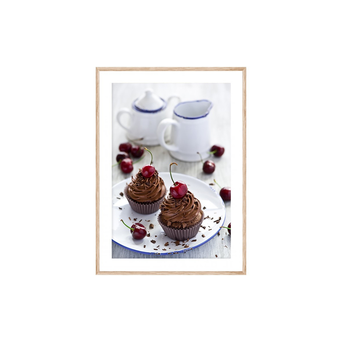 Постер в рамці "Chocolate cupcake"