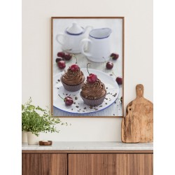 Постер в рамці "Chocolate cupcake"