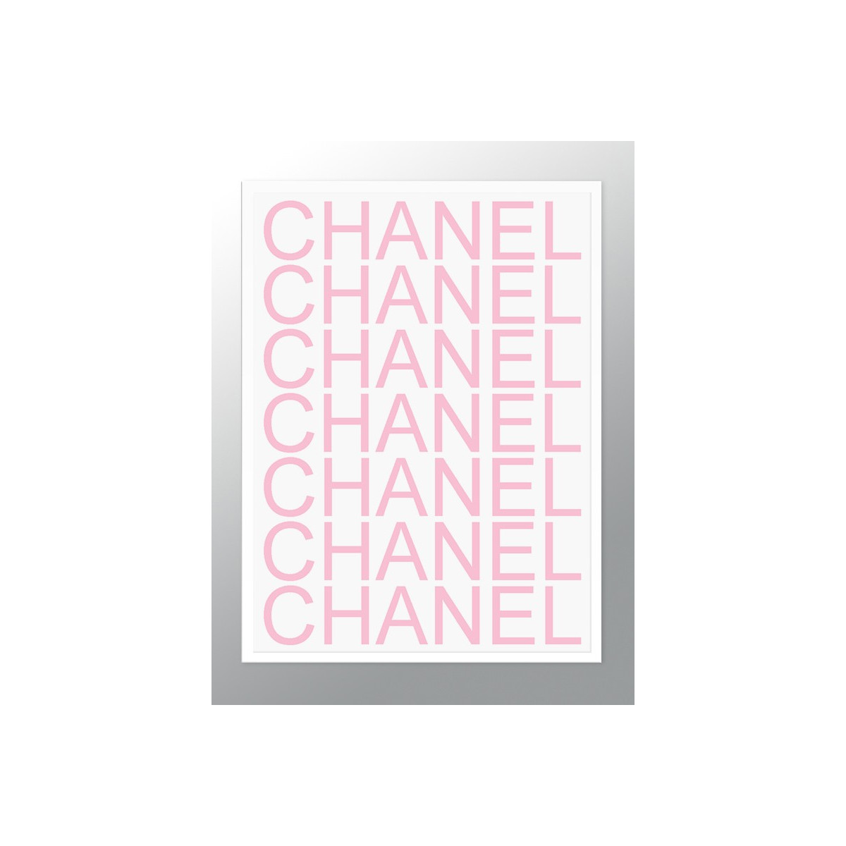 Постер в рамке "Chanel"