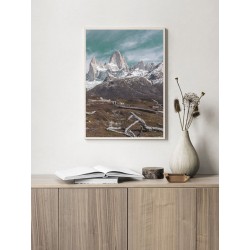 Постер в рамці "The mountains"