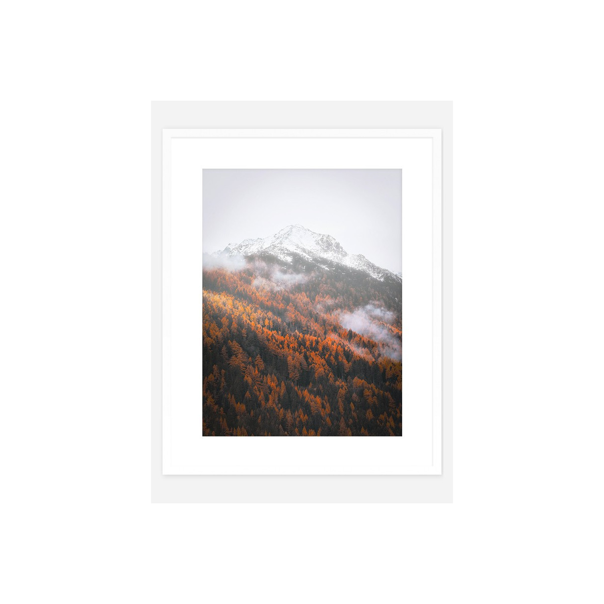 Постер в рамке "The mountains"
