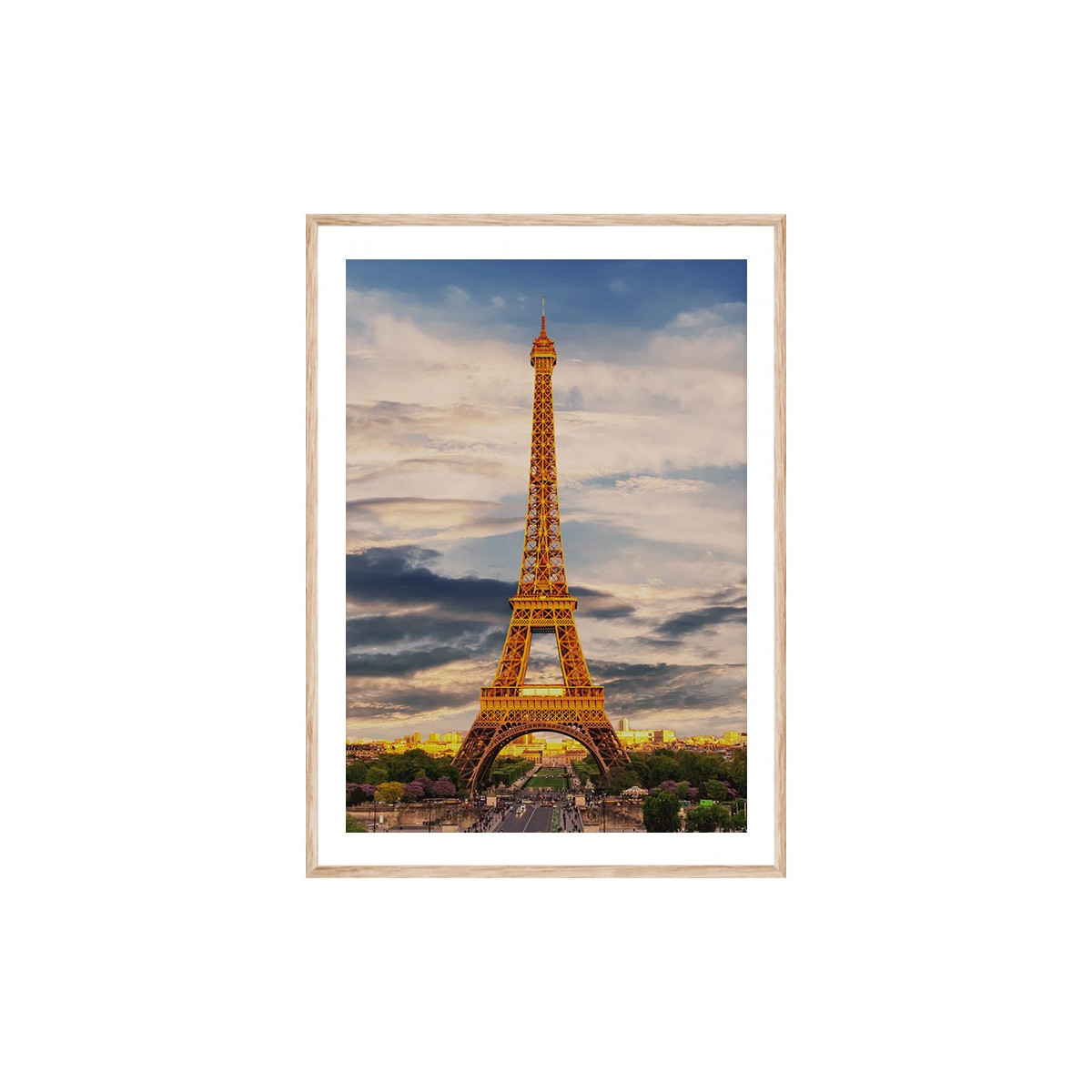 Постер в рамке "Eiffel Tower"